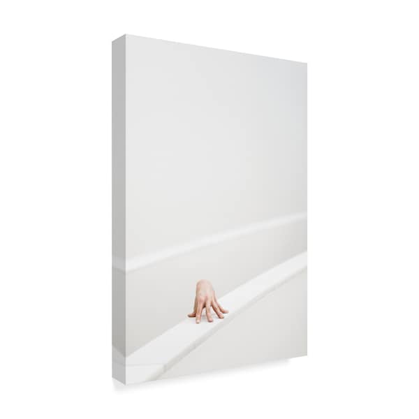 Matthias Leberle 'The Hand On White' Canvas Art,12x19